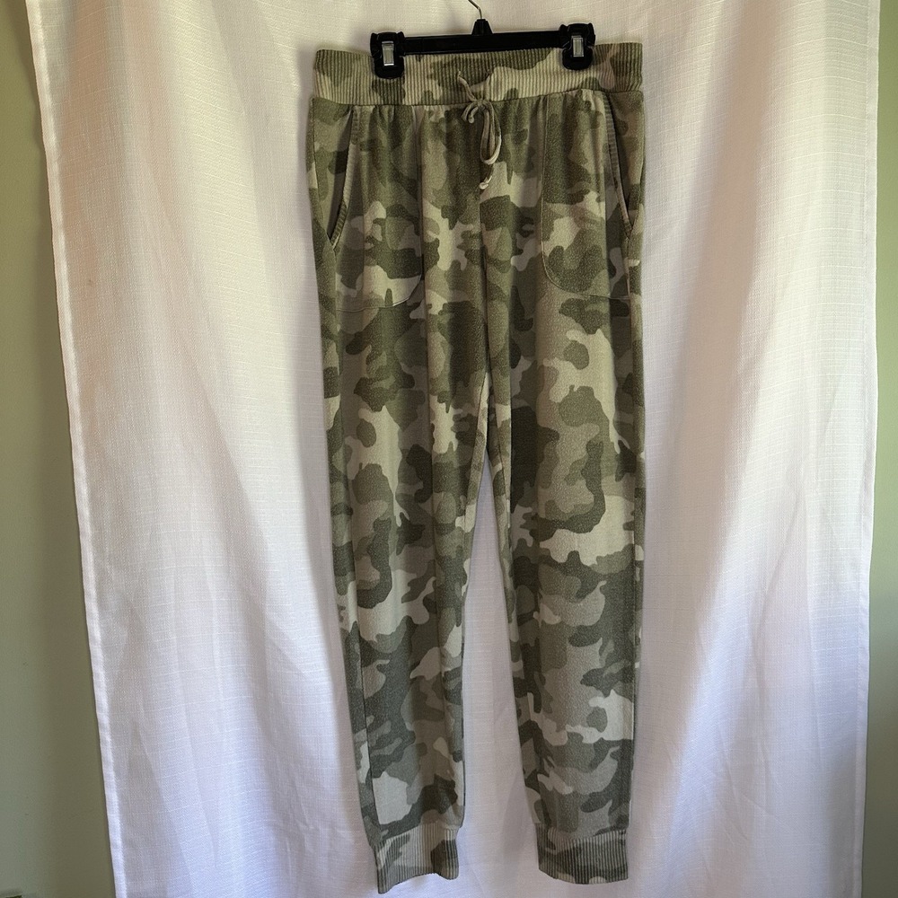 Hippie Rose Women's Camo Joggers Size L Lounge Pants Athleisure Streetwear - Picture 10 of 16